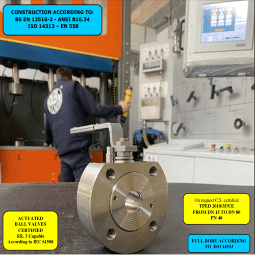 van bi wafer dieu khien dien - Model FA1