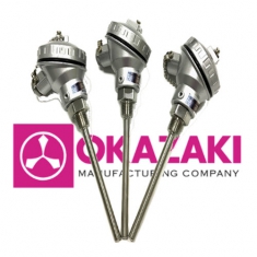 Cảm biến nhiệt độ RESIOPAK Okazaki Model R96S | Pt100 Temperature Sensor