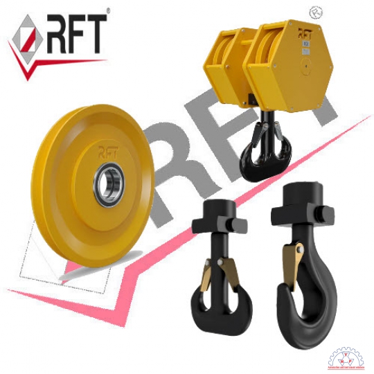 Cụm Móc Cẩu & Puly Cáp Romer Cho Cầu Trục Công Nghiệp