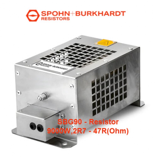 Điện trở xả dùng cho động cơ, biến tần nâng hạ cầu trục SBG60/SBG90/SBG120 hãng Spohn Burkhardt
