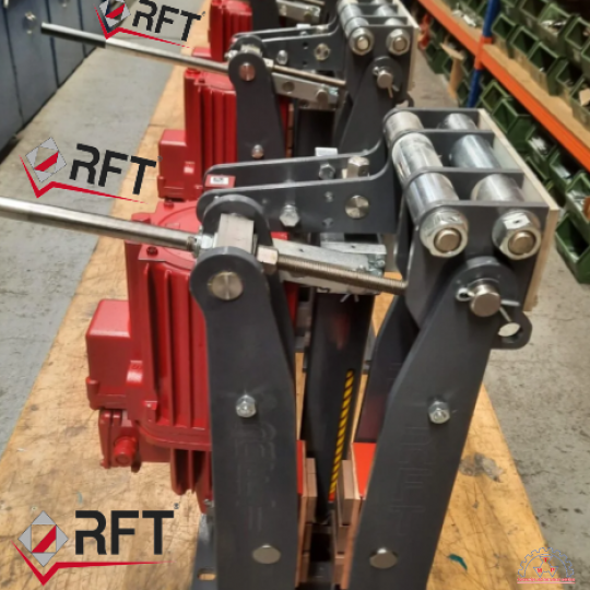 Phanh đĩa RSTN Romer – Phanh tốc độ cao, fail-safe cho cầu trục & công nghiệp nặng