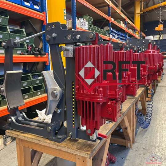 Phanh tang trống RT Romer – Giải pháp an toàn cho cầu trục tải nặng (đến 10.000Nm)