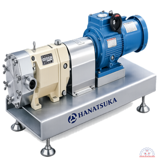 Bơm Hanatsuka CF350 Lưu Lượng Lớn | Sanitary Pump Hanatsuka
